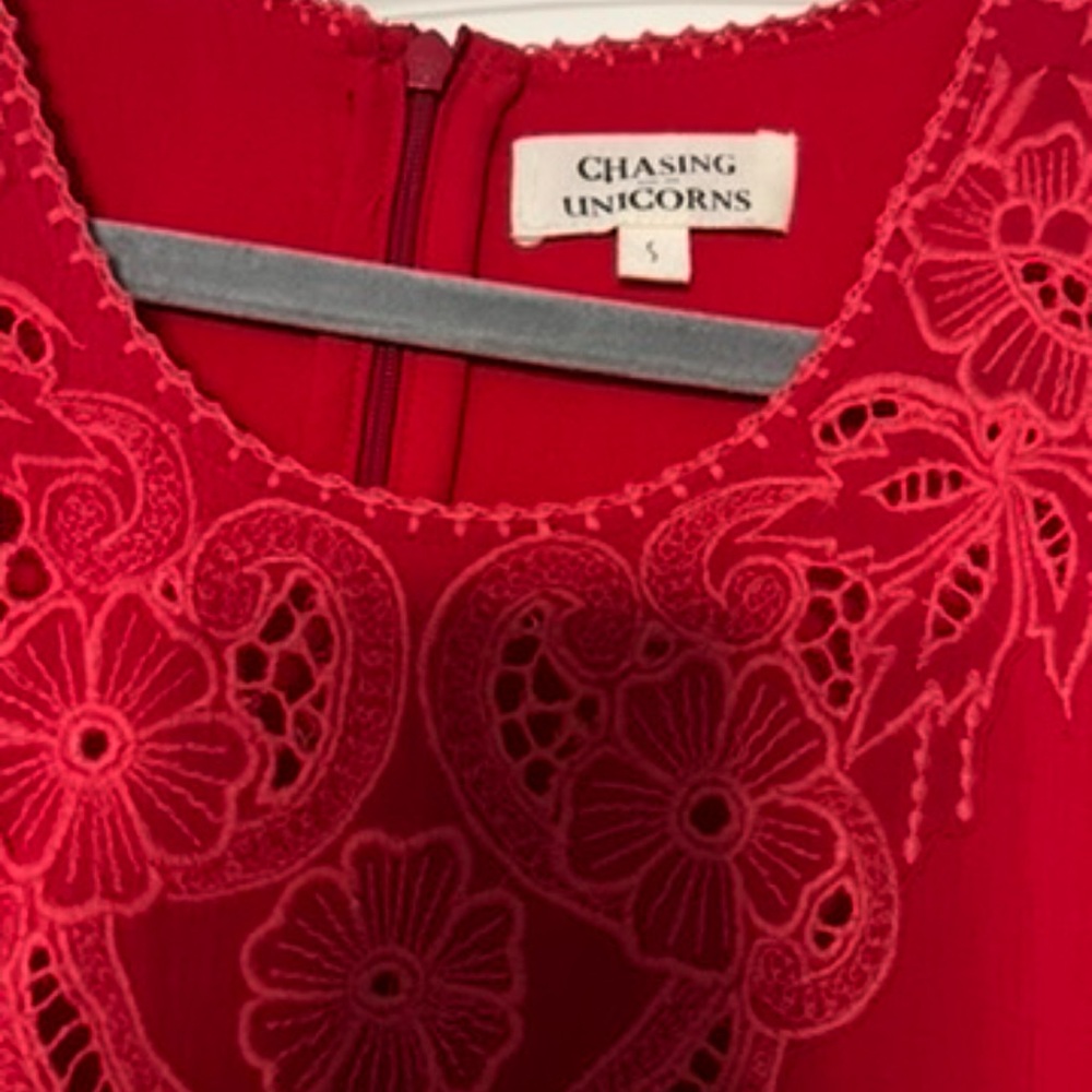 🌹reserved trade🌹 CU red roses for a blue lady dress - Picture 3 of 4